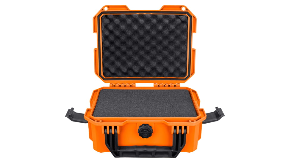 Eylar Intact 11.8in Stacker Series Compact Hard Gear Case w/Foam, Orange, NG00010-ORG