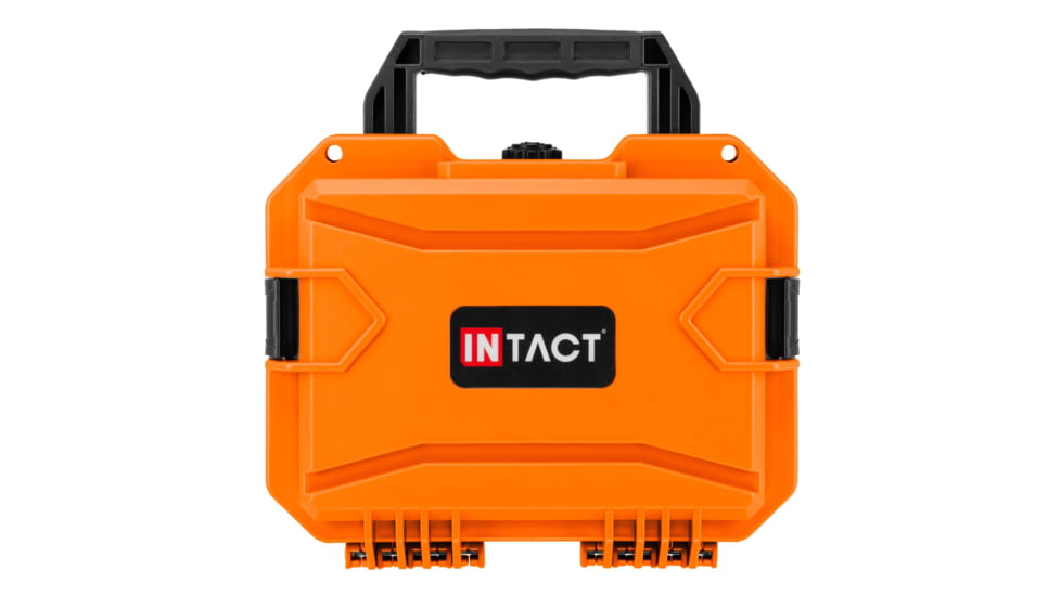 Eylar Intact 11.8in Stacker Series Compact Hard Gear Case w/Foam, Orange, NG00010-ORG