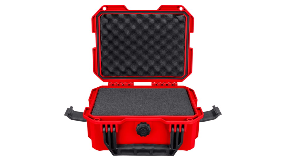 Eylar Intact 11.8in Stacker Series Compact Hard Gear Case w/Foam, Red, NG00010-RED
