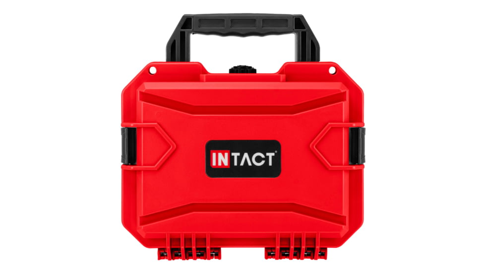 Eylar Intact 11.8in Stacker Series Compact Hard Gear Case w/Foam, Red, NG00010-RED