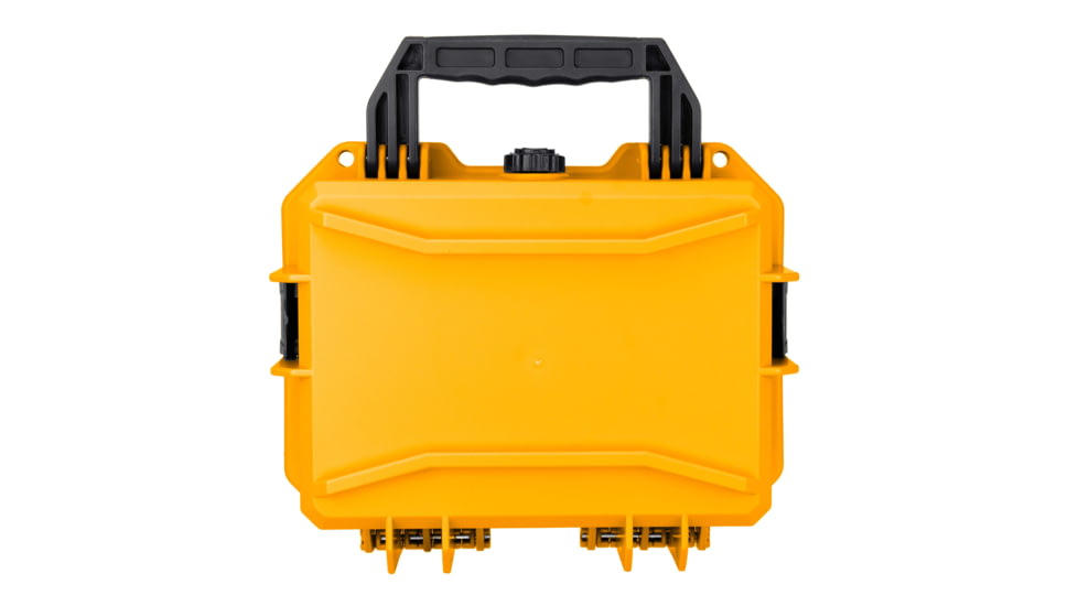 Eylar Intact 11.8in Stacker Series Compact Hard Gear Case w/Foam, Yellow, NG00010-YLW