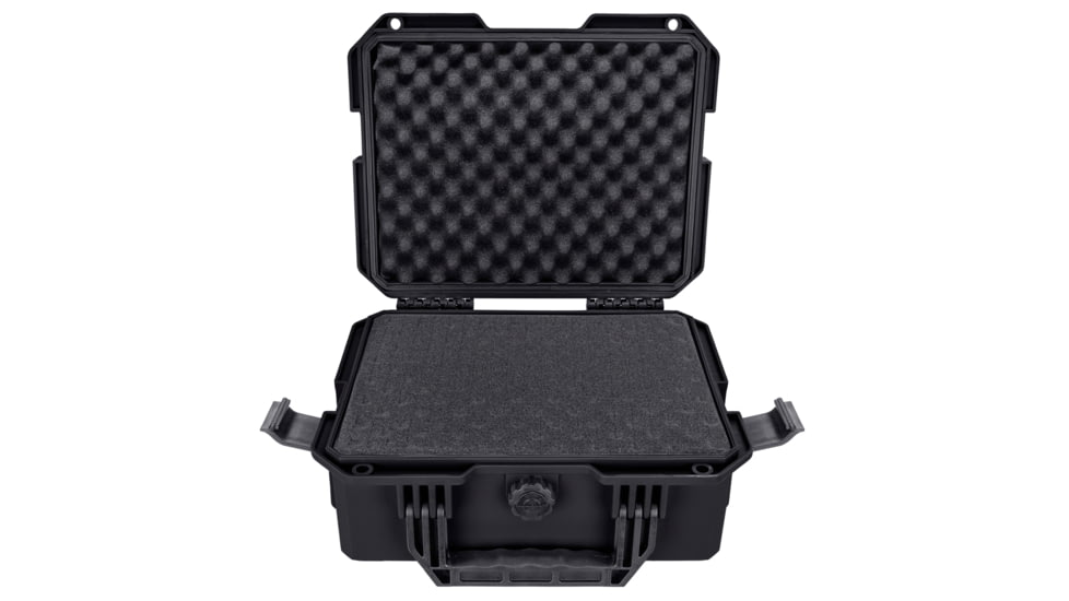 Eylar Intact 13.8in Stacker Series Compact Hard Gear Case w/Foam, Black, NG00011-BLK