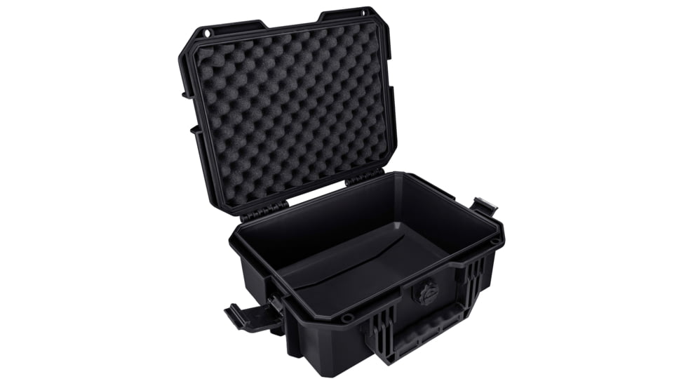 Eylar Intact 13.8in Stacker Series Compact Hard Gear Case w/Foam, Black, NG00011-BLK