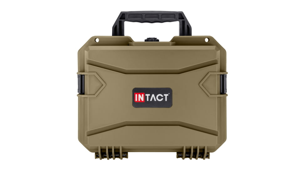 Eylar Intact 13.8in Stacker Series Compact Hard Gear Case w/Foam, Dark Earth, NG00011-GRN