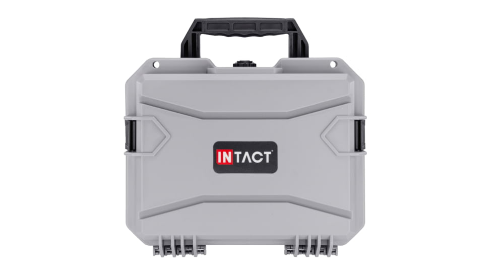 Eylar Intact 13.8in Stacker Series Compact Hard Gear Case w/Foam, Gray, NG00011-GRA