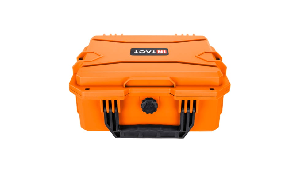 Eylar Intact 13.8in Stacker Series Compact Hard Gear Case w/Foam, Orange, NG00011-ORG
