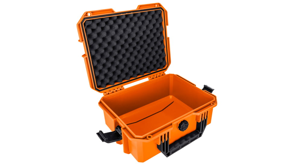 Eylar Intact 13.8in Stacker Series Compact Hard Gear Case w/Foam, Orange, NG00011-ORG