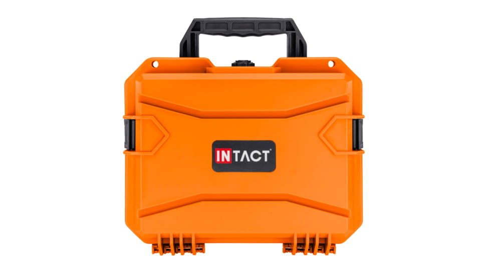 Eylar Intact 13.8in Stacker Series Compact Hard Gear Case w/Foam, Orange, NG00011-ORG
