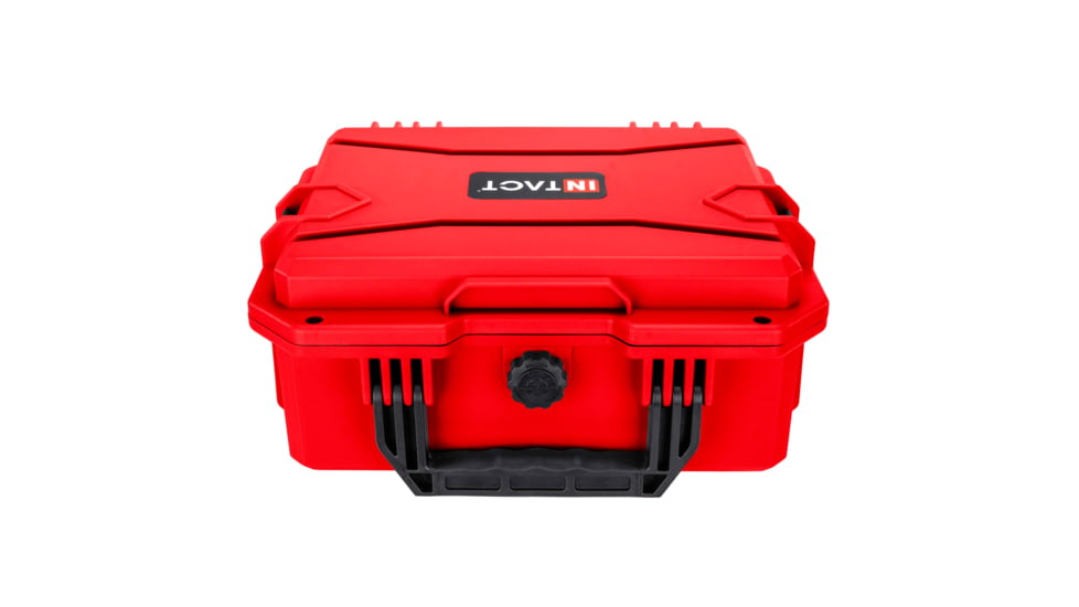 Eylar Intact 13.8in Stacker Series Compact Hard Gear Case w/Foam, Red, NG00011-RED