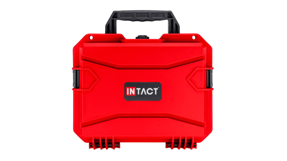 Eylar Intact 13.8in Stacker Series Compact Hard Gear Case w/Foam, Red, NG00011-RED