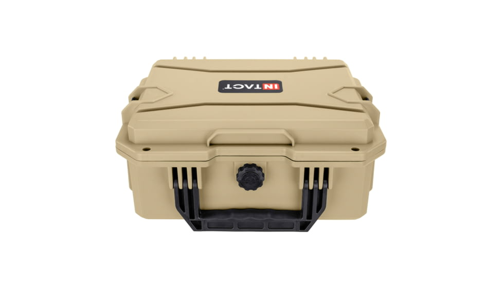 Eylar Intact 13.8in Stacker Series Compact Hard Gear Case w/Foam, Tan, NG00011-TAN