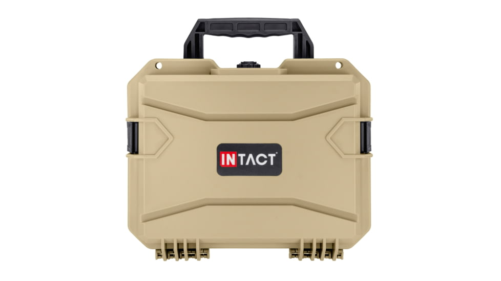 Eylar Intact 13.8in Stacker Series Compact Hard Gear Case w/Foam, Tan, NG00011-TAN