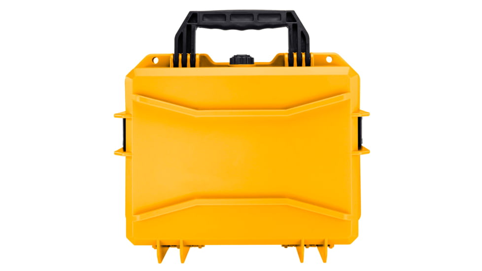 Eylar Intact 13.8in Stacker Series Compact Hard Gear Case w/Foam, Yellow, NG00011-YLW