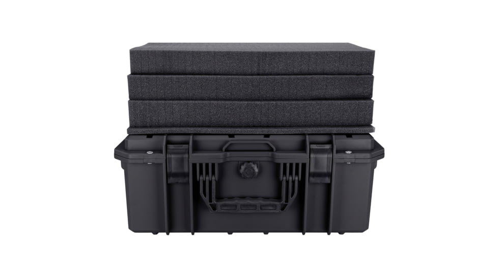 Eylar Intact 21.6in Stacker Series Standard Hard Gear Case w/Foam, Black, NG00012-BLK
