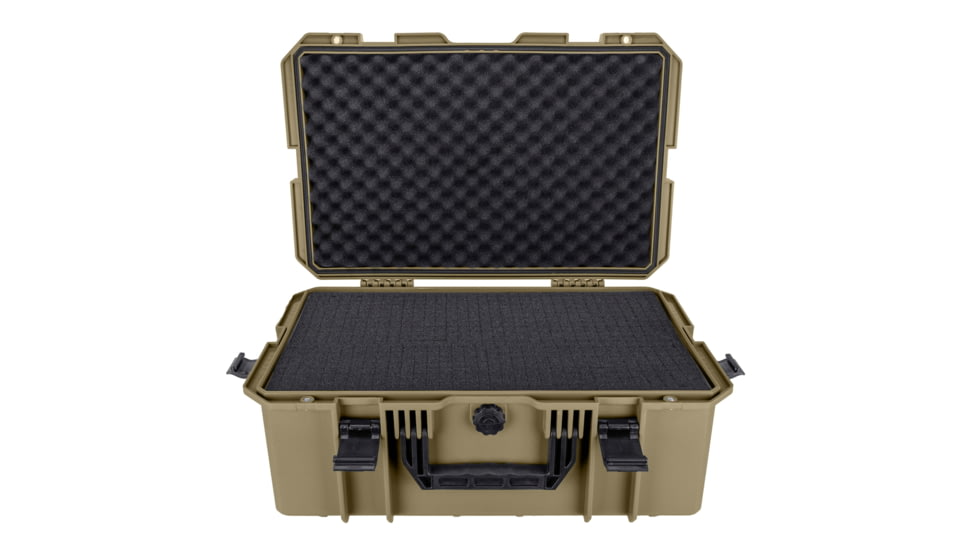 Eylar Intact 21.6in Stacker Series Standard Hard Gear Case w/Foam, Dark Earth, NG00012-GRN