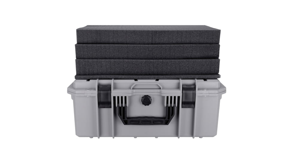 Eylar Intact 21.6in Stacker Series Standard Hard Gear Case w/Foam, Gray, NG00012-GRA