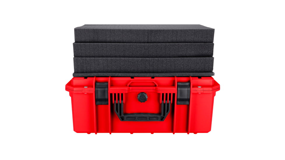 Eylar Intact 21.6in Stacker Series Standard Hard Gear Case w/Foam, Red, NG00012-RED