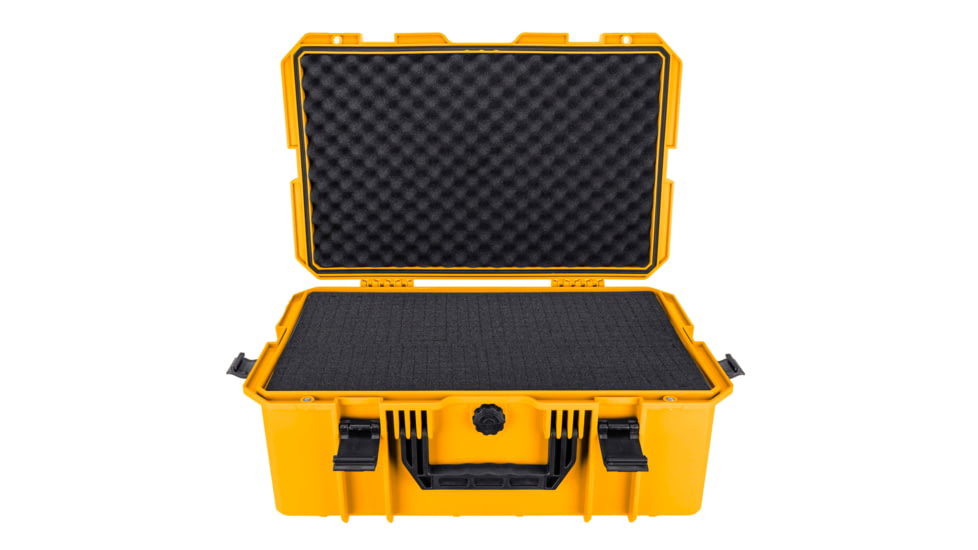 Eylar Intact 21.6in Stacker Series Standard Hard Gear Case w/Foam, Yellow, NG00012-YLW