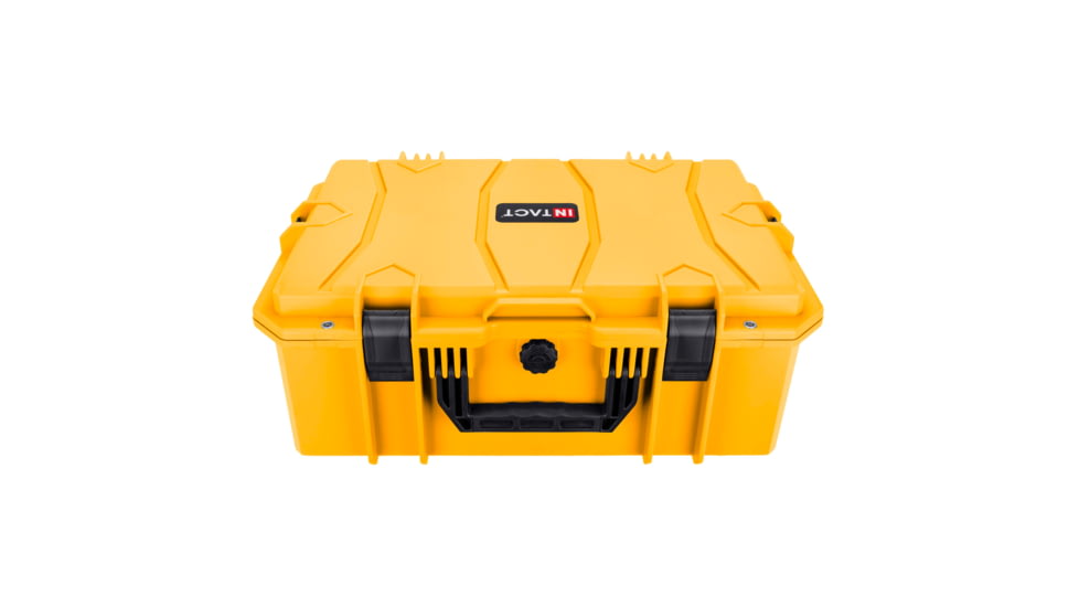 Eylar Intact 21.6in Stacker Series Standard Hard Gear Case w/Foam, Yellow, NG00012-YLW