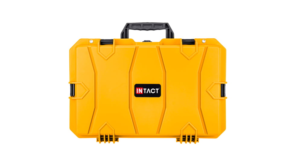 Eylar Intact 21.6in Stacker Series Standard Hard Gear Case w/Foam, Yellow, NG00012-YLW