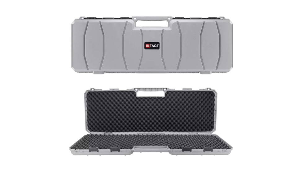 Eylar Intact 39in Stacker Series Hard Shell Rifle Case w/Foam, Gray, NG00009-GRA