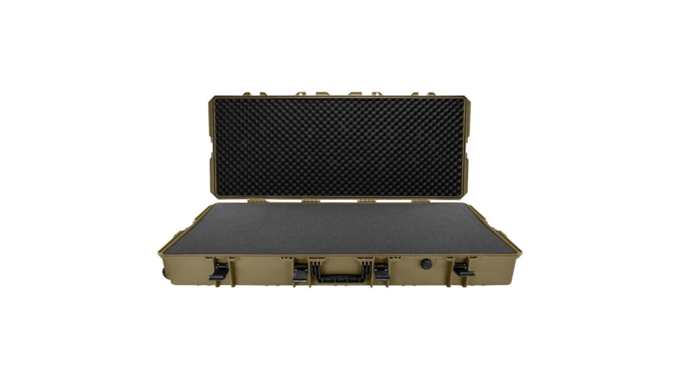 Eylar Intact 48in Stacker Series Deep Wide Roller Rifle Gear Case w/Foam, Green, NG00005-GRN