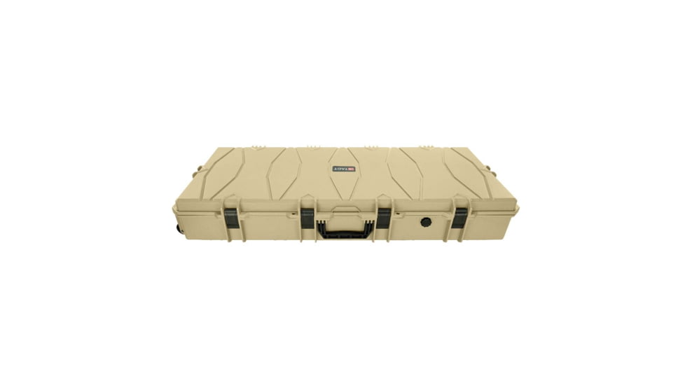 Eylar Intact 48in Stacker Series Deep Wide Roller Rifle Gear Case w/Foam, Tan, NG00005-TAN