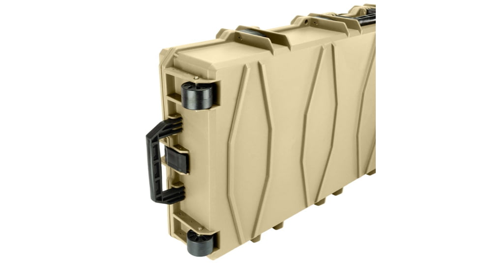Eylar Intact 48in Stacker Series Deep Wide Roller Rifle Gear Case w/Foam, Tan, NG00005-TAN