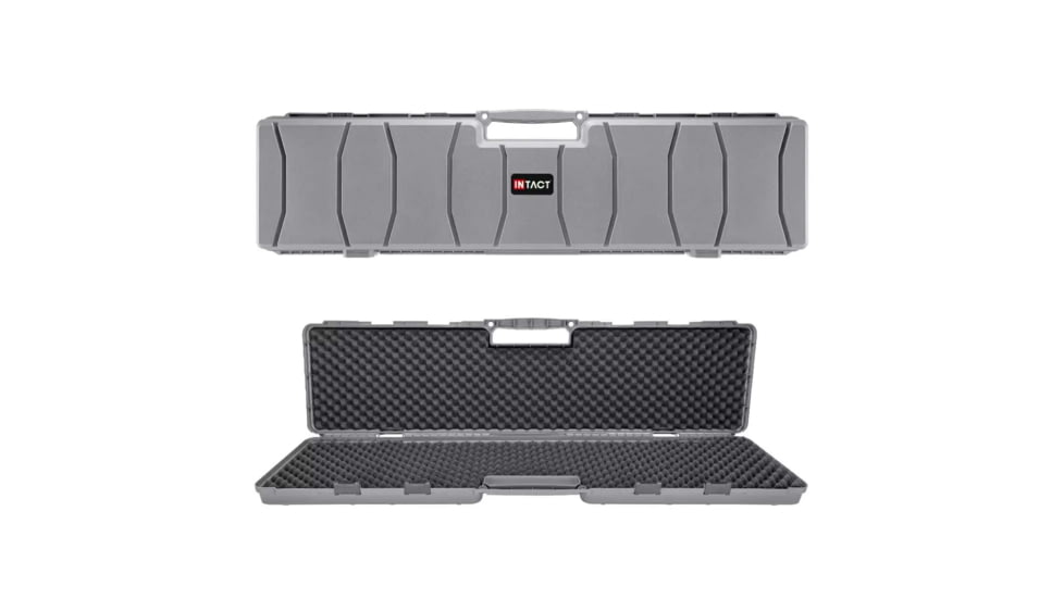 Eylar Intact 48in Stacker Series Hard Shell Rifle Case w/Foam, Gray, NG00004-GRA