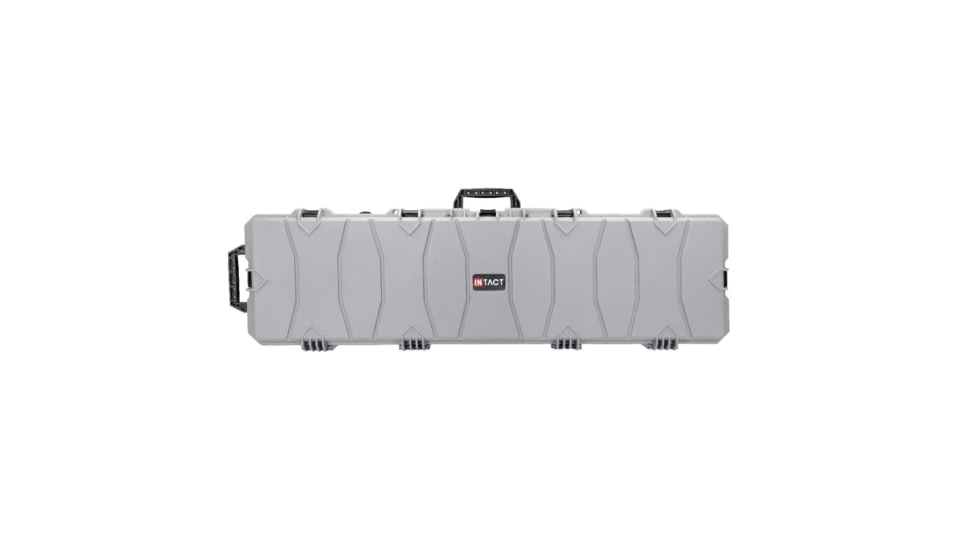 Eylar Intact 54in Stacker Series Hard Roller Rifle Case w/Foam, Gray, NG00006-GRA