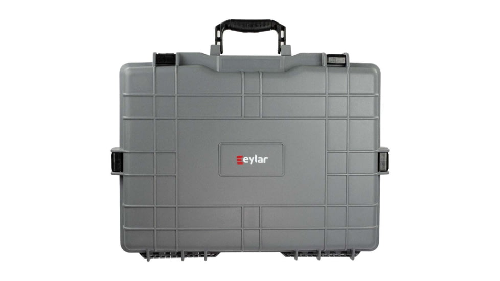 Eylar Large 21.5in Waterproof Laptop Style Protective Gear Hard Case w/Foam, Gray, SA00024-GRAY