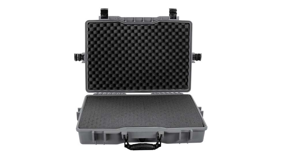 Eylar Large 21.5in Waterproof Laptop Style Protective Gear Hard Case w/Foam, Gray, SA00024-GRAY