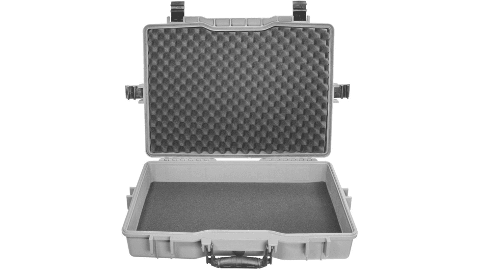 Eylar Large 21.5in Waterproof Laptop Style Protective Gear Hard Case w/Foam, Gray, SA00024-GRAY
