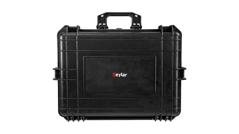 Eylar Large 22.4in Waterproof Protective Equipment Hard Case w/Foam, Black, SA00038