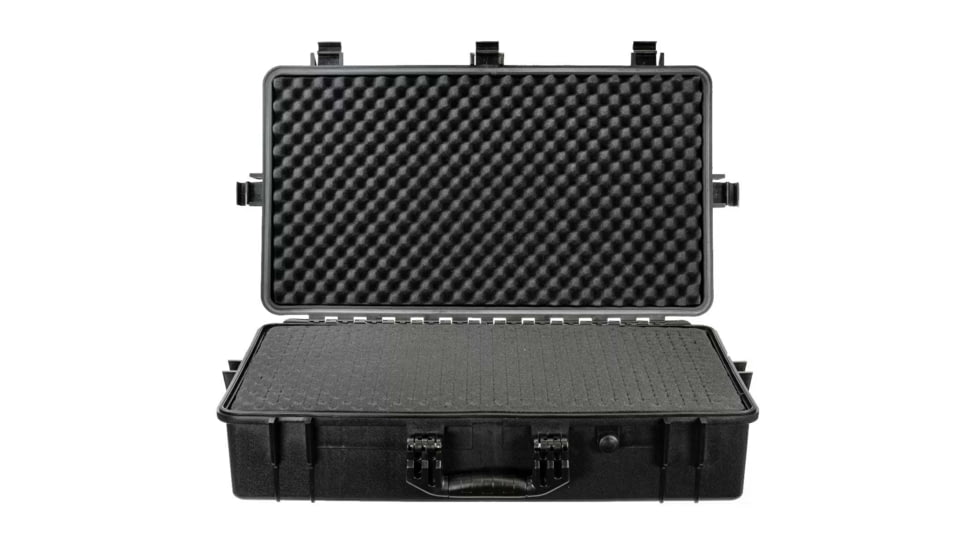 Eylar Large 28.84in Waterproof Wide Protective Equipment Hard Case w/Foam, Black, SA00040