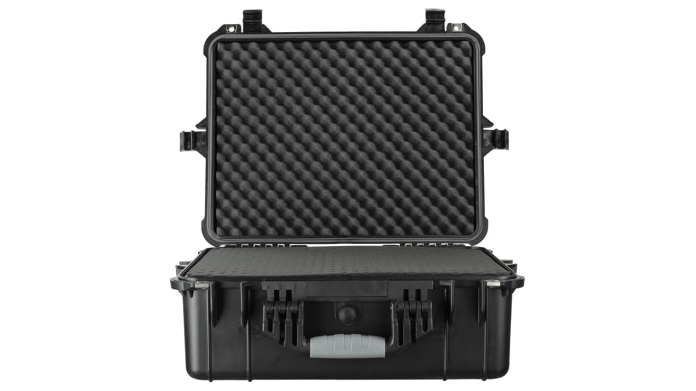 Eylar Medium 20in Protective Gear Case Water and Shock Resistant w/ Foam, Black, SA00002