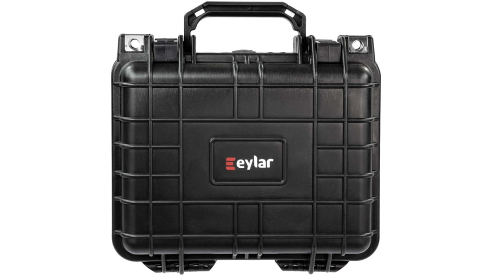 Eylar Small 10.62in Waterproof Protective Gear Case w/Foam, Black, SA00022