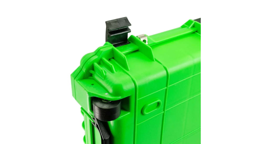 Eylar Small 38in Waterproof Roller Hard Rifle Case w/Foam, Neon Green, SA00013-NGRN
