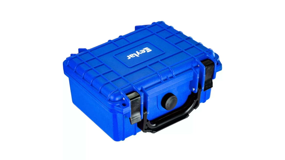 Eylar Small 8.12in Waterproof Gear Hard Case w/Foam, Blue, SA00011-BLU