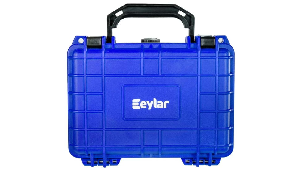 Eylar Small 8.12in Waterproof Gear Hard Case w/Foam, Blue, SA00011-BLU