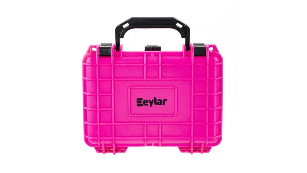 Eylar Small 8.12in Waterproof Gear Hard Case w/Foam, Pink, SA00011-PIN