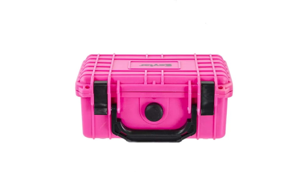 Eylar Small 8.12in Waterproof Gear Hard Case w/Foam, Pink, SA00011-PIN