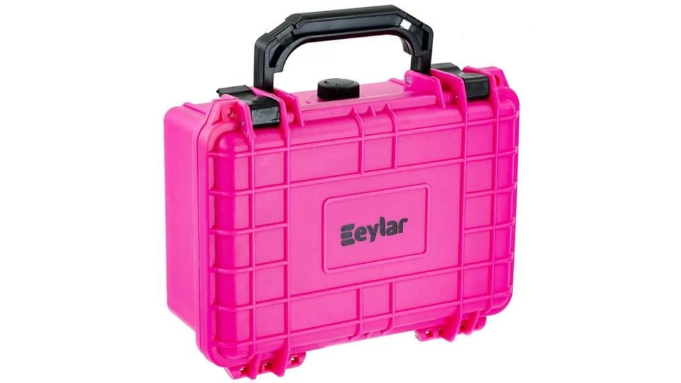 Eylar Small 8.12in Waterproof Gear Hard Case w/Foam, Pink, SA00011-PIN
