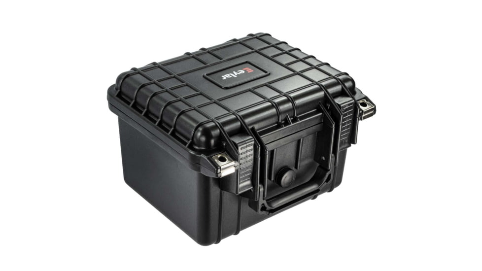 Eylar Small Deep 10.62in Waterproof Protective Gear Case w/Foam, Black, SA00023