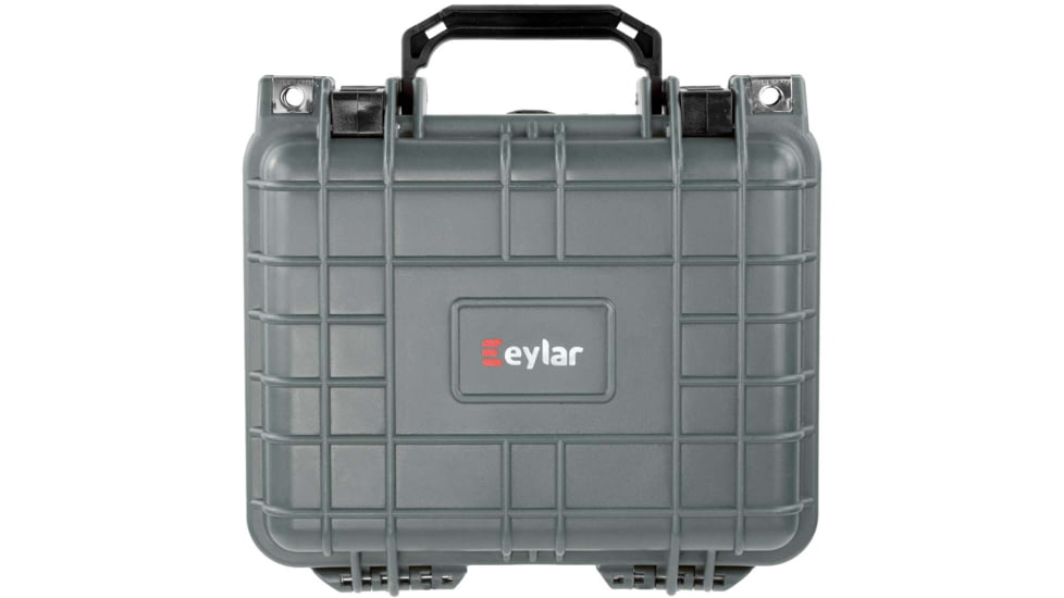 Eylar Small Deep 10.62in Waterproof Protective Gear Case w/Foam, Gray, SA00023-GRA