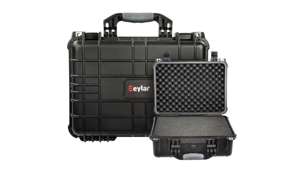 Eylar Standard 16in Waterproof Protective Gear/Gun Case w/Foam, Black, SA00035