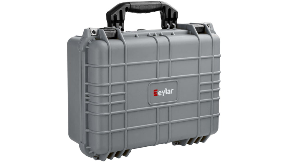 Eylar Standard 16in Waterproof Protective Gear/Gun Case w/Foam, Gray, SA00035-GRA