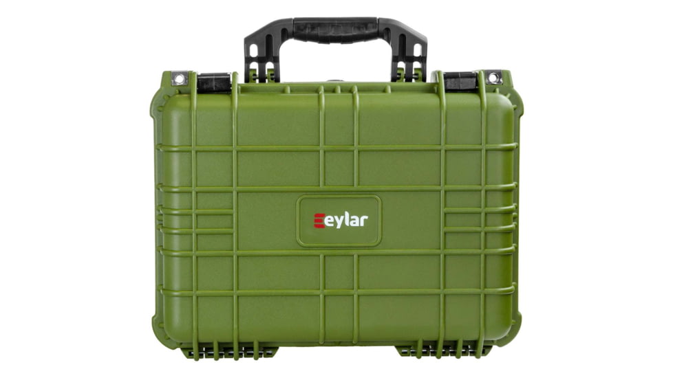 Eylar Standard 16in Waterproof Protective Gear/Gun Case w/Foam, Green, SA00035-GRN