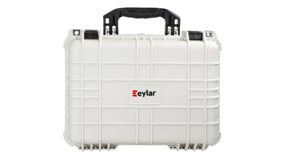 Eylar Standard 16in Waterproof Protective Gear/Gun Case w/Foam, Polar White, SA00035-WHI
