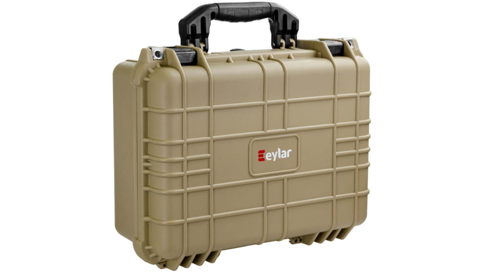 Eylar Standard 16in Waterproof Protective Gear/Gun Case w/Foam, Tan, SA00035-TAN